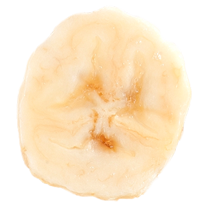 Slice of banana